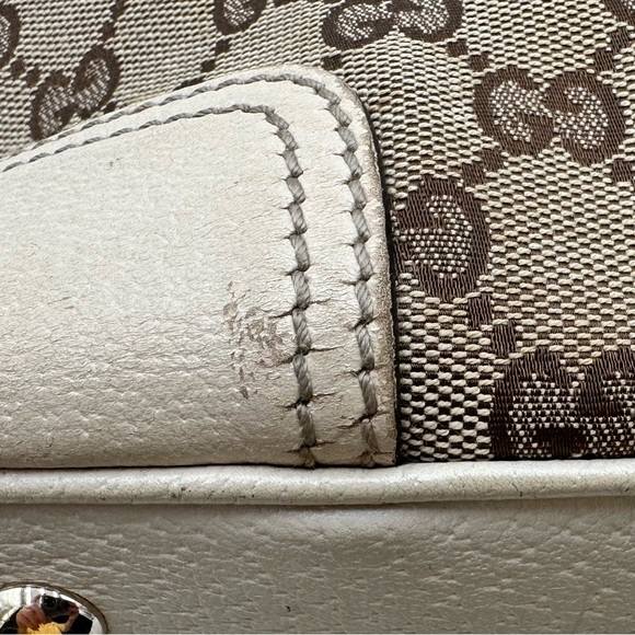 Gucci Prince Boston Canvas Bag - Picture 14 of 16